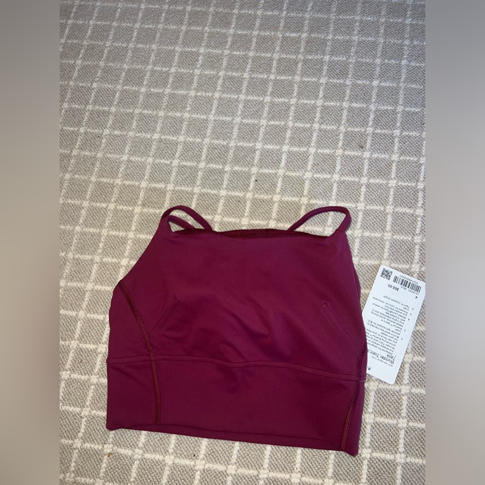 NWT Lululemon size 4 tank and legging set.